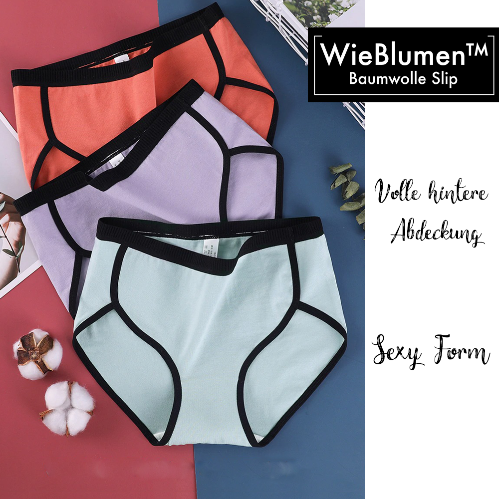 WieBlumen™ Soft Cotton Panties 3-pack