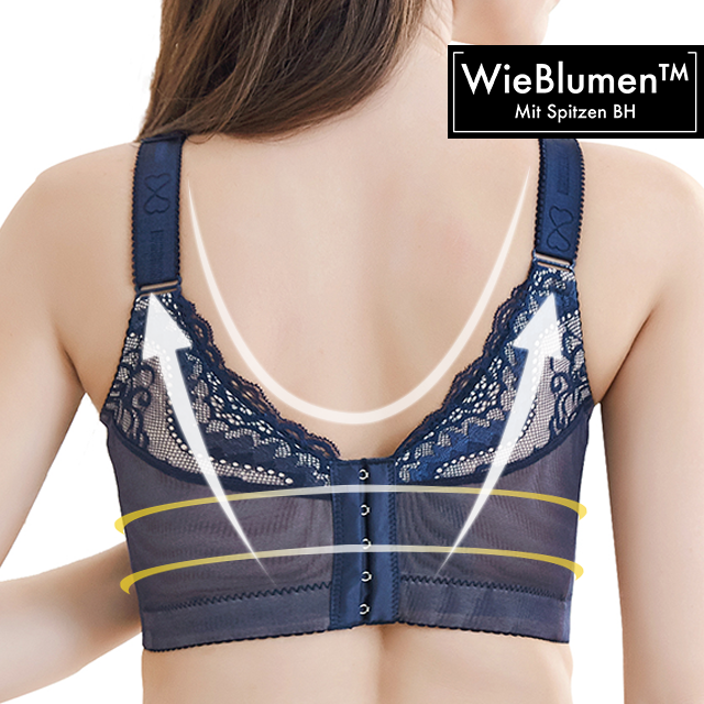 WieBlumen™ Lace Bra Sizes D,E & F