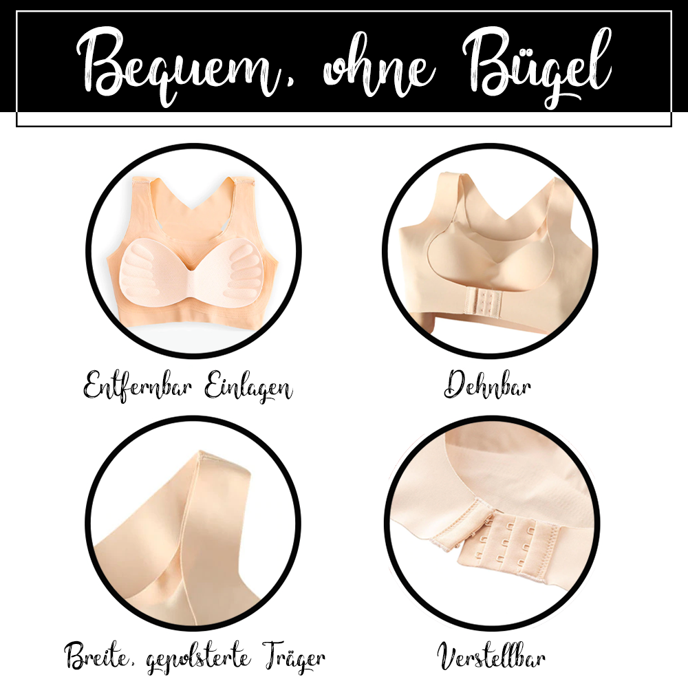 WieBlumen™ Wireless Front Closure Bra