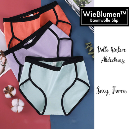 WieBlumen™ Soft Cotton Panties 3-pack