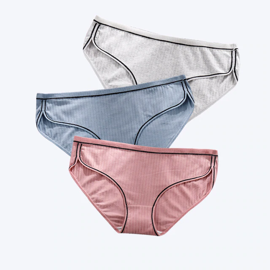 WieBlumen™ Cotton Panties 3-pack