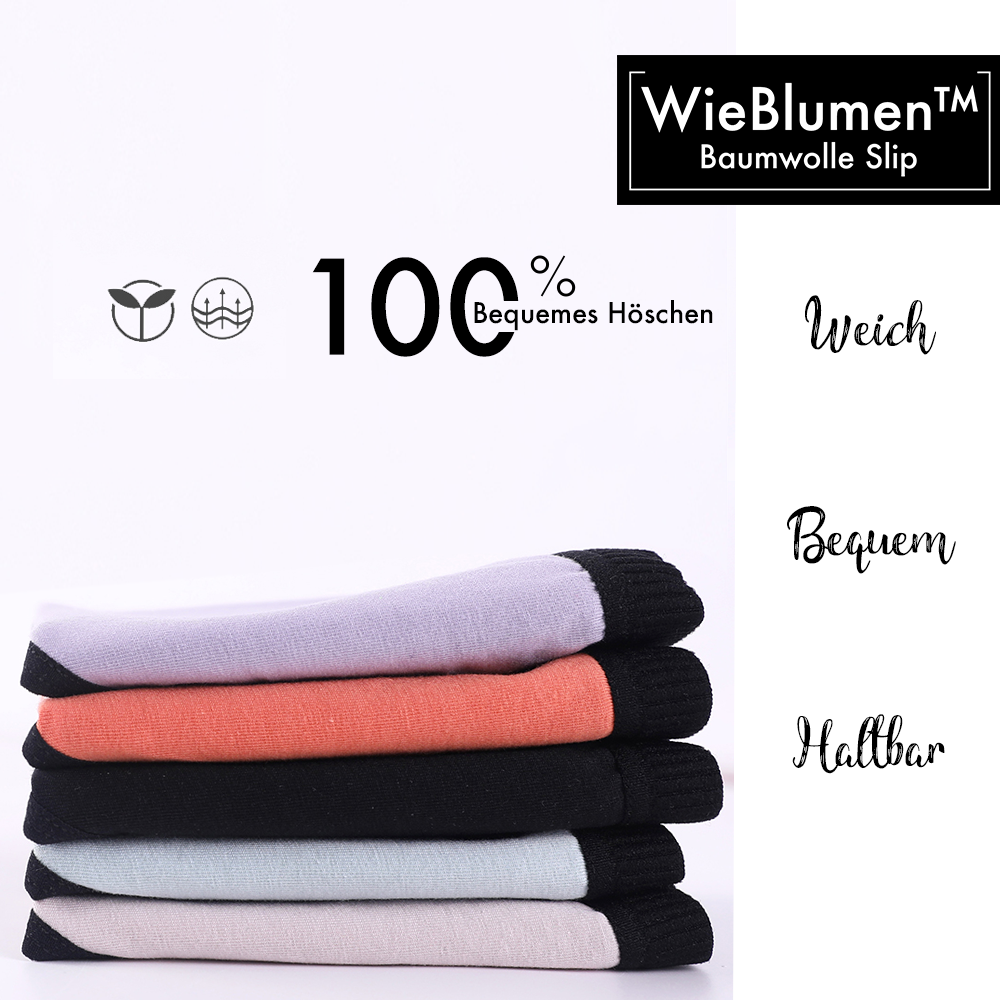 WieBlumen™ Soft Cotton Panties 3-pack